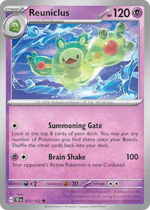 Reuniclus #72 – Temporal Forces