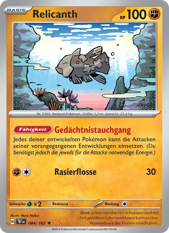 Relicanth 84 – Gewalten der Zeit