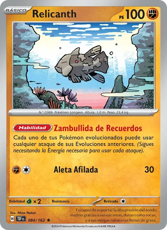 Relicanth 84 – Fuerzas Temporales