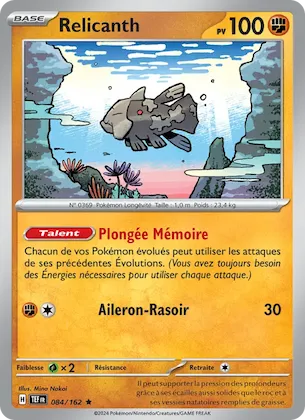 Relicanth n° 84 – Forces Temporelles