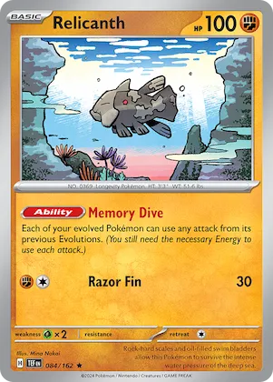 Relicanth #84 – Temporal Forces
