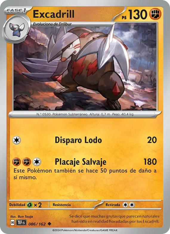 Excadrill 86 – Fuerzas Temporales
