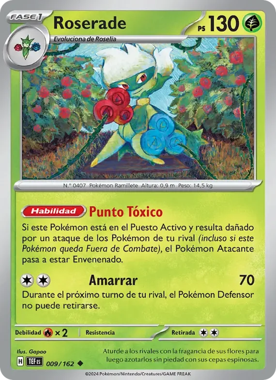 Roserade 9 – Fuerzas Temporales