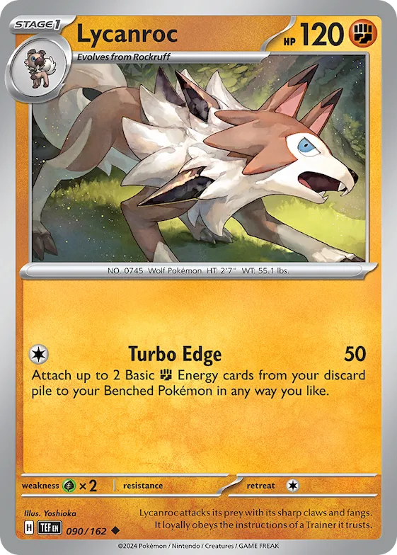 Lycanroc 90 – Forças Temporais