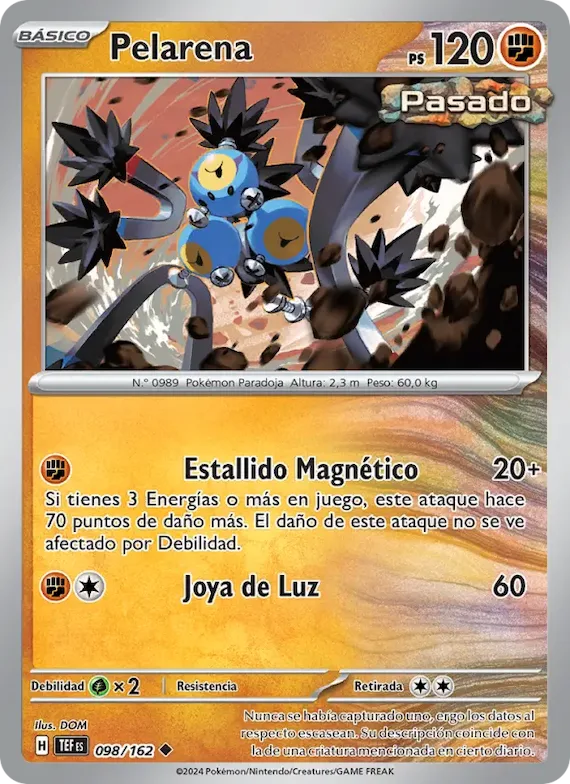 Pelarena 98 – Fuerzas Temporales