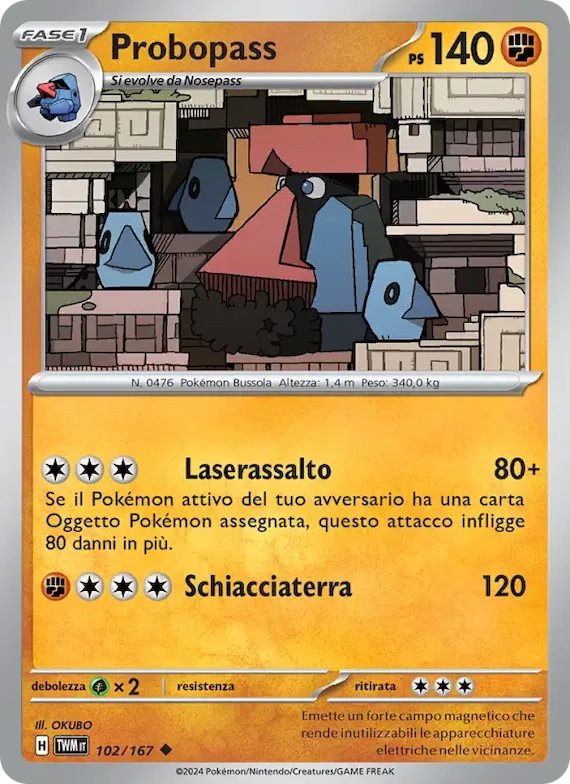 Probopass 102 – Crepuscolo Mascherato