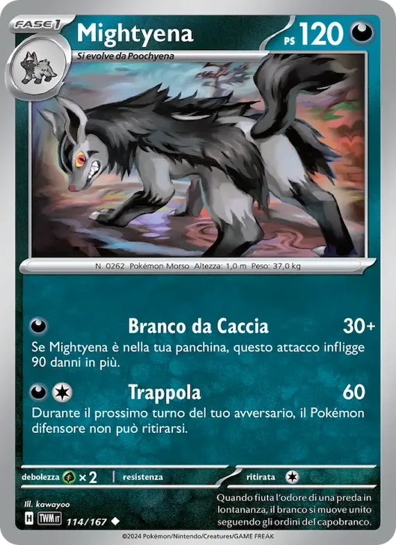 Mightyena 114 – Crepuscolo Mascherato