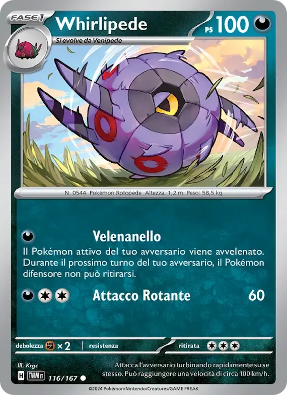 Whirlipede 116 – Crepuscolo Mascherato