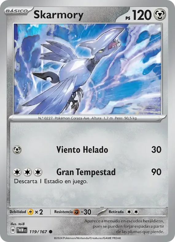 Skarmory 119 – Mascarada Crepuscular