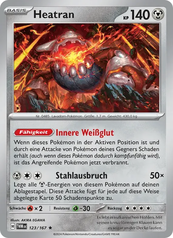 Heatran 123 – Maskerade im Zwielicht