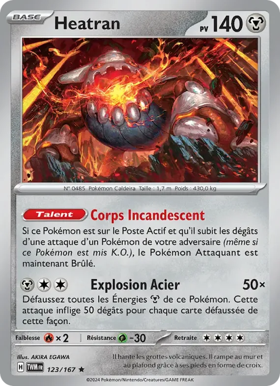 Heatran 123 – Mascarade Crépusculaire