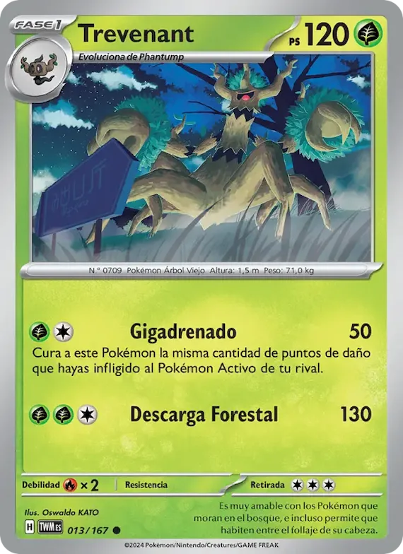 Trevenant 13 – Mascarada Crepuscular