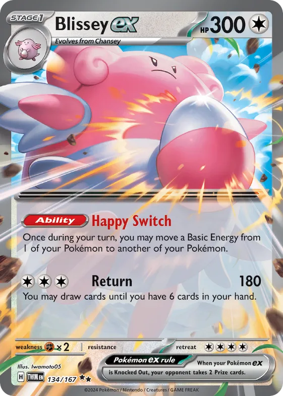 Blissey ex 134 – Máscaras do Crepúsculo