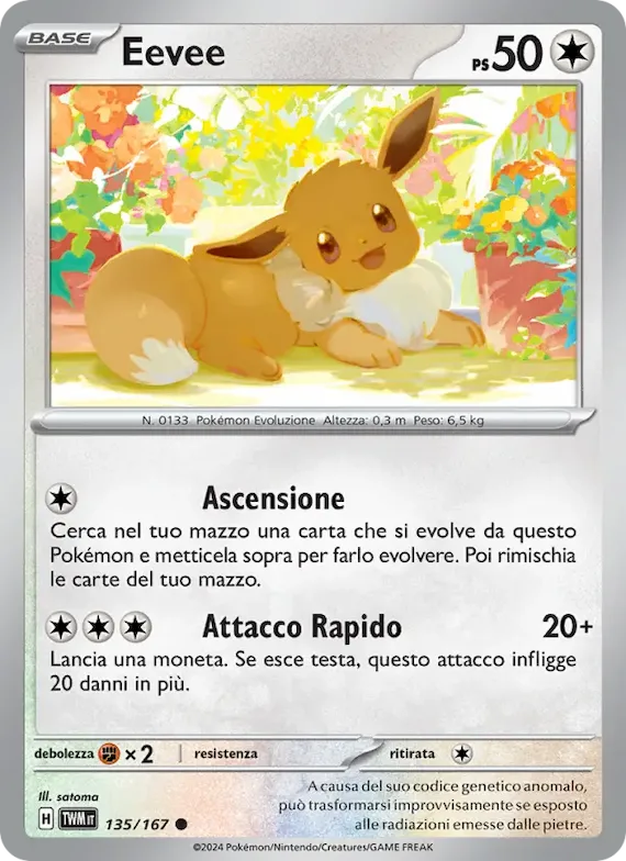 Eevee 135 – Crepuscolo Mascherato