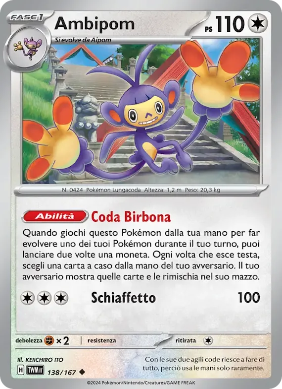 Ambipom 138 – Crepuscolo Mascherato
