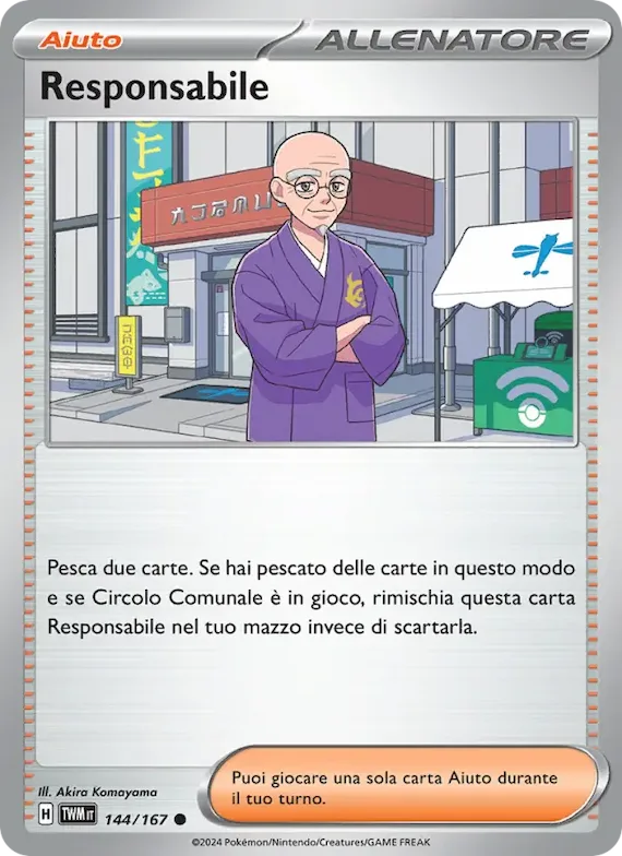 Responsabile 144 – Crepuscolo Mascherato