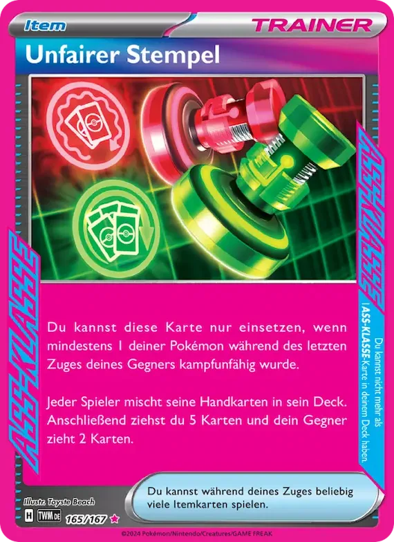 Unfairer Stempel 165 – Maskerade im Zwielicht