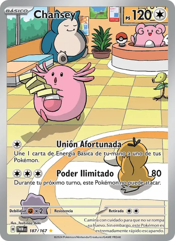 Chansey 187 – Mascarada Crepuscular