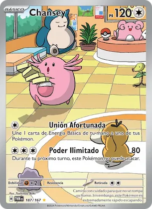 Chansey 187 – Mascarada Crepuscular