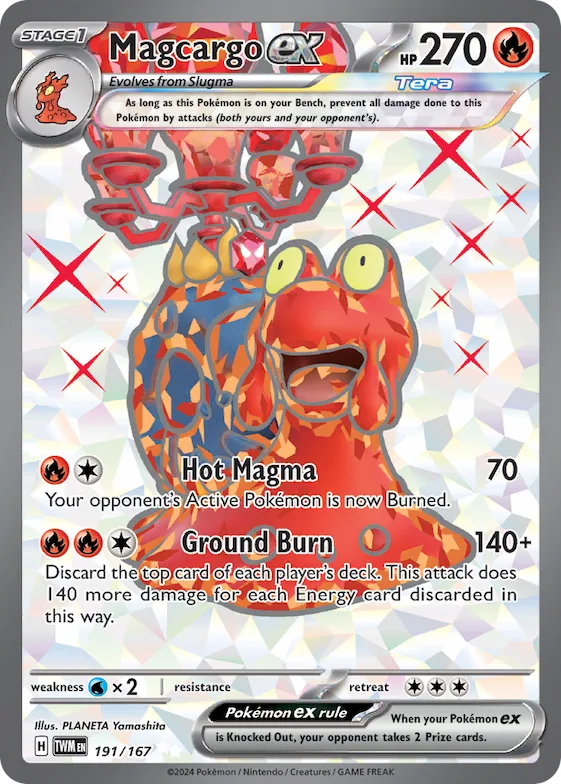Magcargo ex #191 – Twilight Masquerade