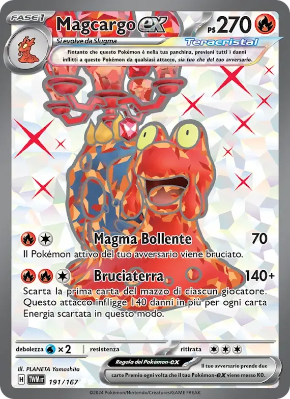 Magcargo-ex 191 – Crepuscolo Mascherato