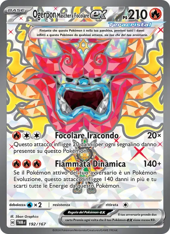 Ogerpon Maschera Focolare-ex 192 – Crepuscolo Mascherato