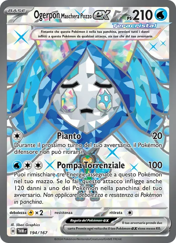 Ogerpon Maschera Pozzo-ex 194 – Crepuscolo Mascherato