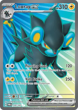 Luxray ex #195 – Twilight Masquerade