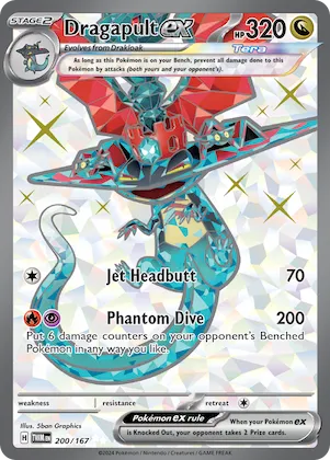Dragapult ex #200 – Twilight Masquerade