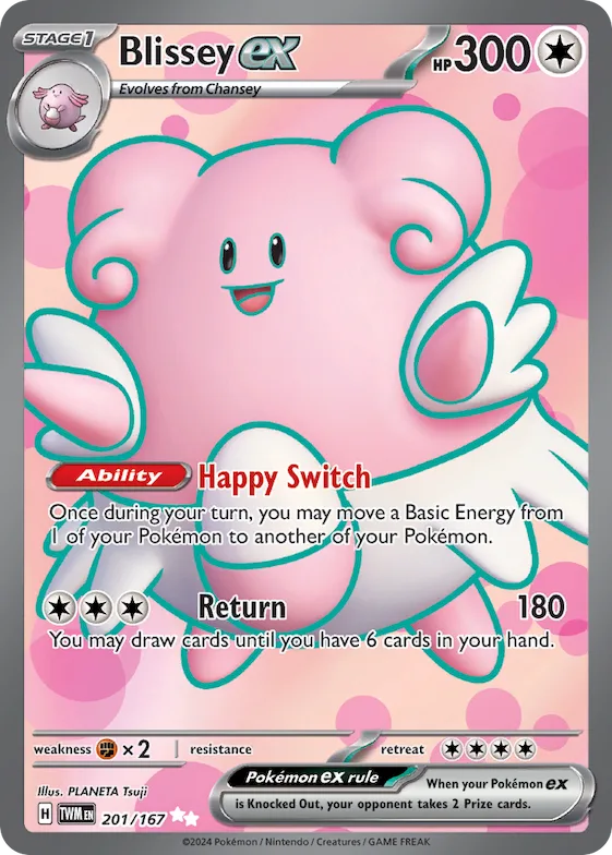 Blissey ex #201 – Twilight Masquerade