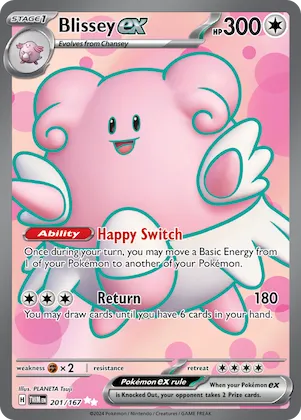 Blissey ex #201 – Twilight Masquerade