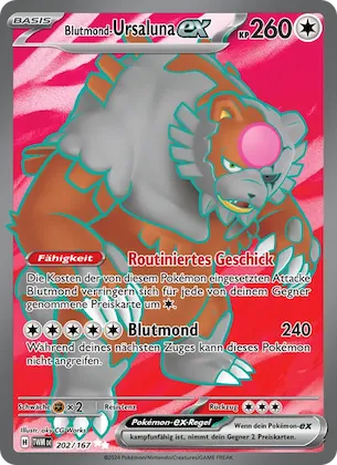Blutmond-Ursaluna-ex Nr. 202 – Maskerade im Zwielicht
