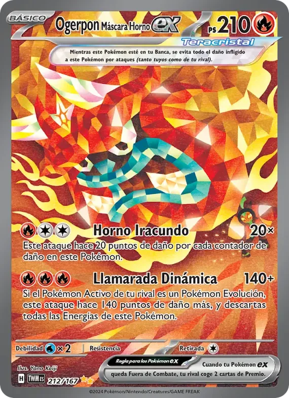 Ogerpon Máscara Horno ex 212 – Mascarada Crepuscular
