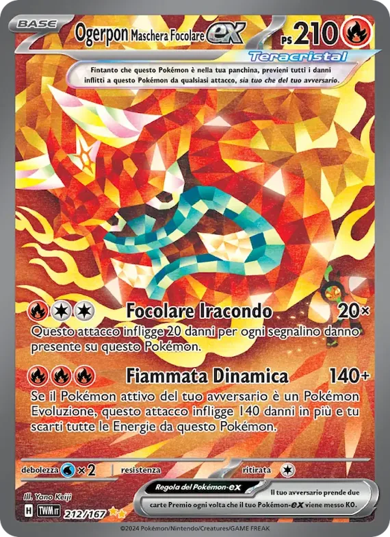 Ogerpon Maschera Focolare-ex 212 – Crepuscolo Mascherato