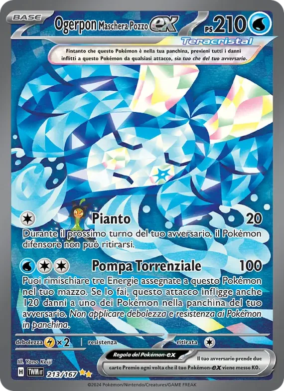Ogerpon Maschera Pozzo-ex 213 – Crepuscolo Mascherato