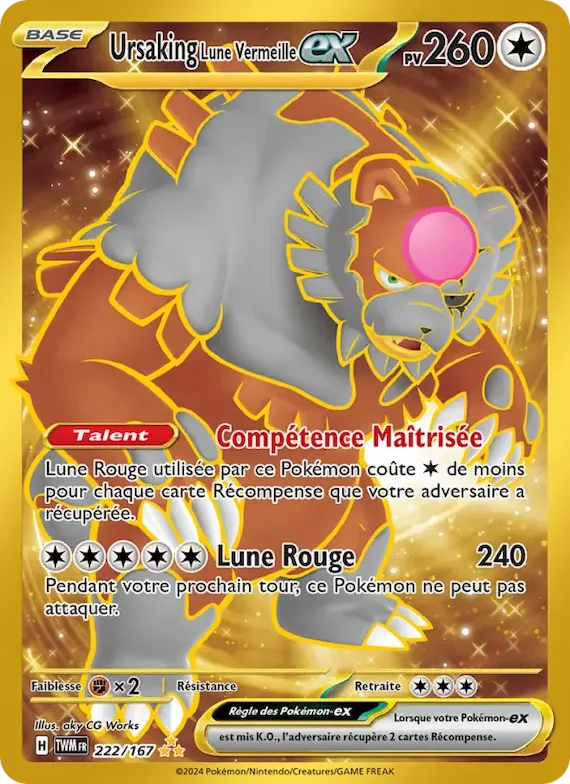Ursaking Lune Vermeille-ex 222 – Mascarade Crépusculaire