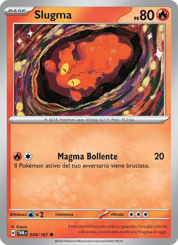 Slugma 28 – Crepuscolo Mascherato