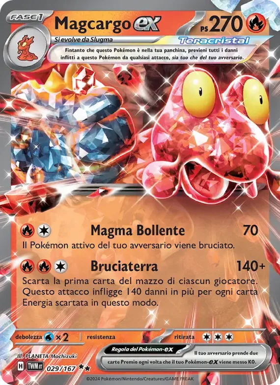 Magcargo-ex 29 – Crepuscolo Mascherato