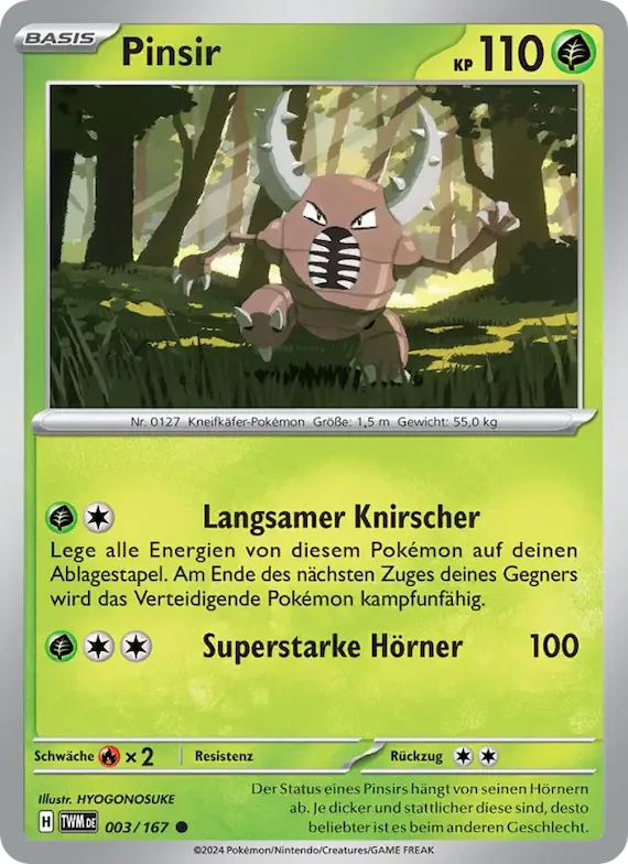 Pinsir 3 – Maskerade im Zwielicht