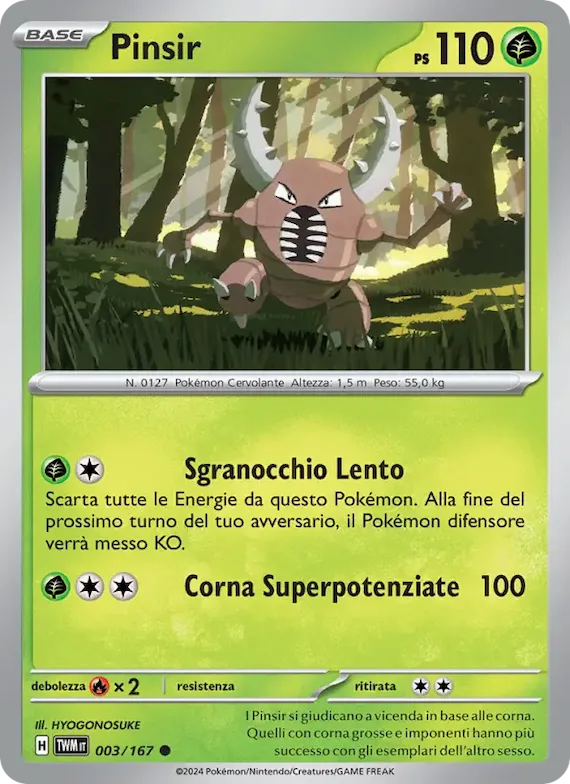 Pinsir 3 – Crepuscolo Mascherato