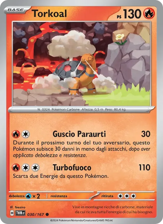 Torkoal 30 – Crepuscolo Mascherato