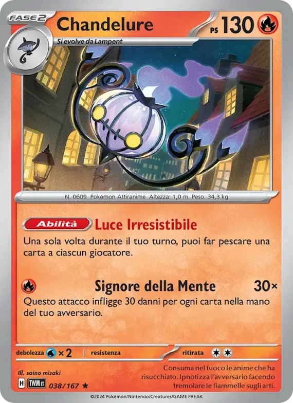 Chandelure 38 – Crepuscolo Mascherato