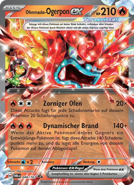 Ofenmaske-Ogerpon-ex 40 – Maskerade im Zwielicht
