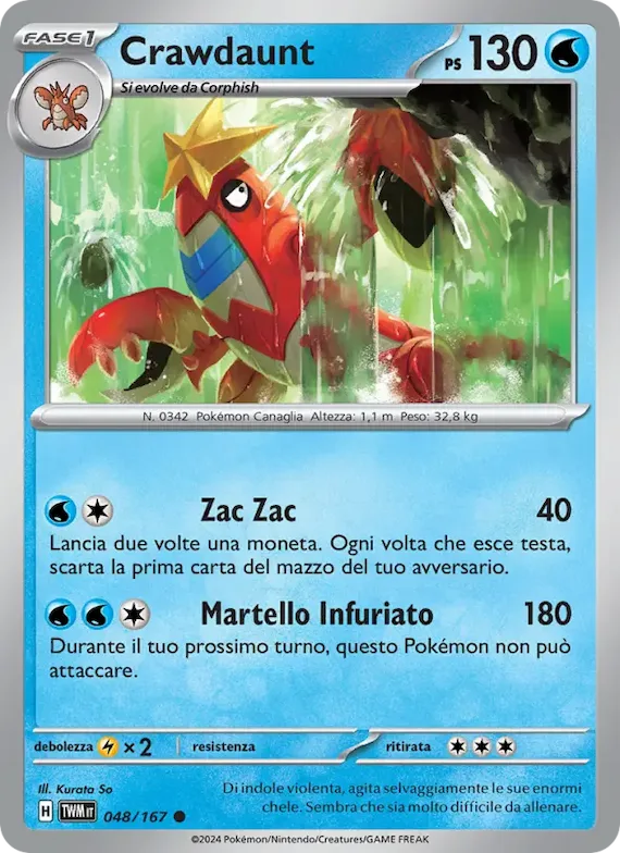 Crawdaunt 48 – Crepuscolo Mascherato