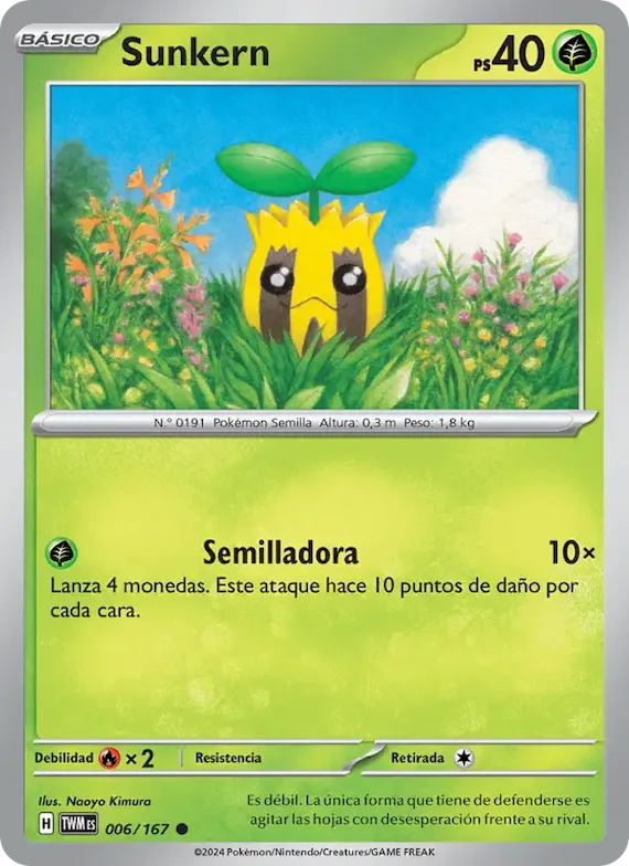 Sunkern 6 – Mascarada Crepuscular