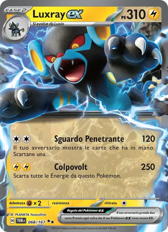 Luxray-ex 68 – Crepuscolo Mascherato