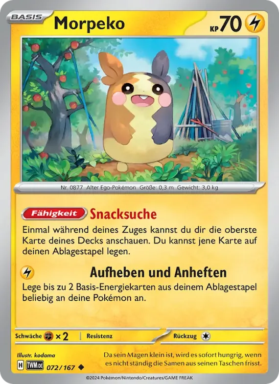 Morpeko 72 – Maskerade im Zwielicht