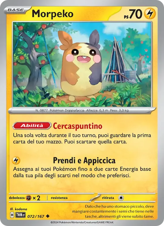 Morpeko 72 – Crepuscolo Mascherato