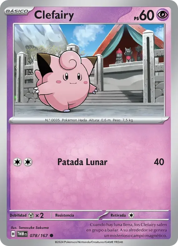 Clefairy 78 – Mascarada Crepuscular
