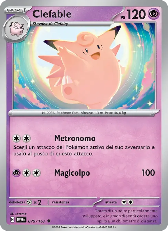 Clefable 79 – Crepuscolo Mascherato